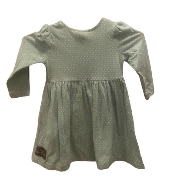 Matilda Jane beautiful light mint green polka dots dress size 2 - Picture 1 of 4